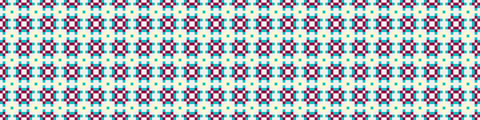 Abstract Cross Pattern Dots Logo generative computational art illustration