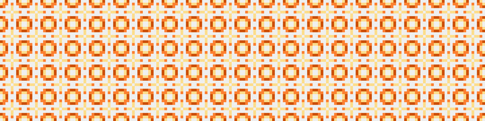 Abstract Cross Pattern Dots Logo generative computational art illustration