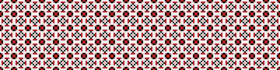 Abstract Cross Pattern Dots generative computational art illustration