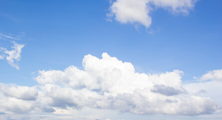 blue sky with clouds