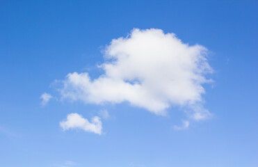 blue sky with clouds