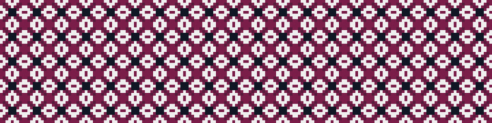 Abstract Cross Pattern Dots generative computational art illustration