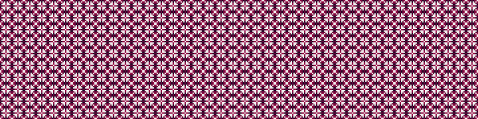 Abstract Cross Pattern Dots generative computational art illustration