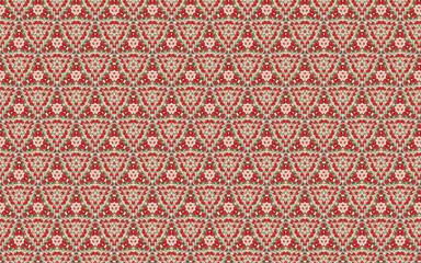 Seamless and abstract background patterns. 
Christmas gift wrap paper.