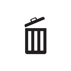 trash icon symbol sign vector