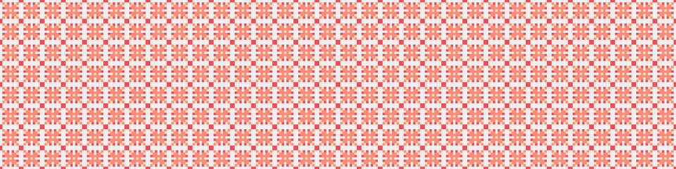 Abstract Cross Pattern Dots Logo generative computational art illustration