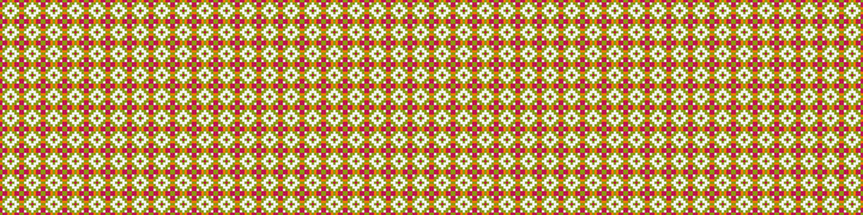 Abstract Cross Pattern Dots Logo generative computational art illustration