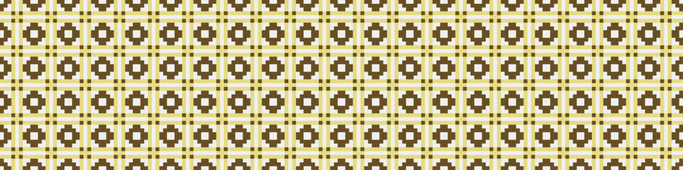 Abstract Cross Pattern Dots Logo generative computational art illustration