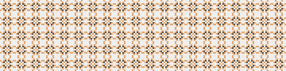 Abstract Cross Pattern Dots Logo generative computational art illustration