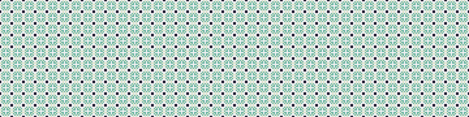 Abstract Cross Pattern Dots Logo generative computational art illustration