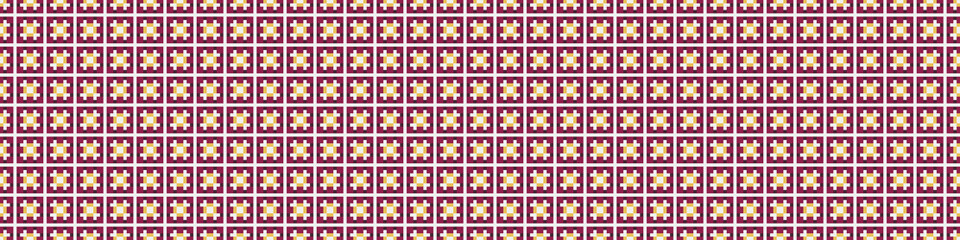 Abstract Cross Pattern Dots Logo generative computational art illustration