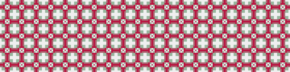 Abstract Cross Pattern Dots Logo generative computational art illustration