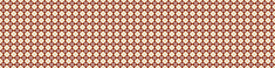 Abstract Cross Pattern Dots Logo generative computational art illustration