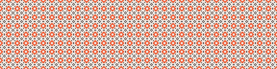Abstract Cross Pattern Dots Logo generative computational art illustration