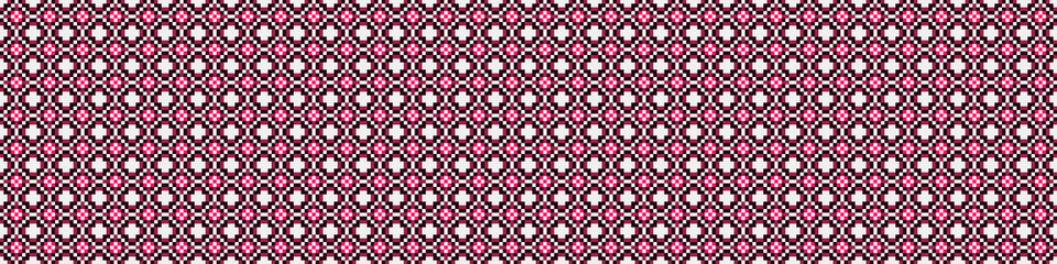 Abstract Cross Pattern Dots Logo generative computational art illustration