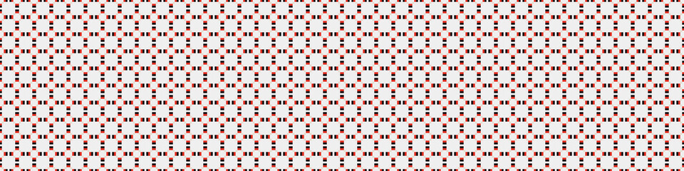 Fototapeta premium Abstract Cross Pattern Dots Logo generative computational art illustration