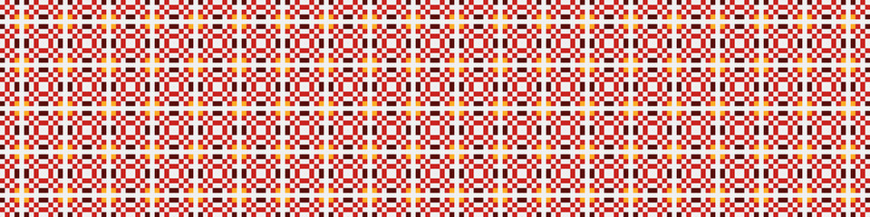 Abstract Cross Pattern Dots Logo generative computational art illustration