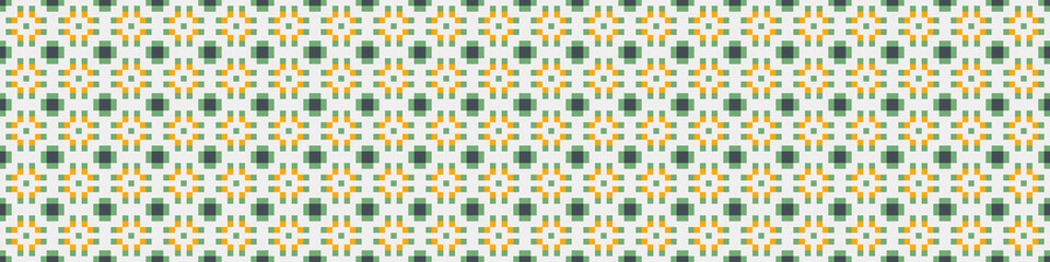 Abstract Cross Pattern Dots Logo generative computational art illustration