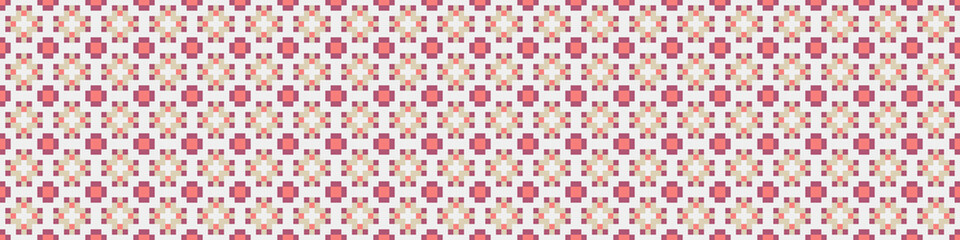 Abstract Cross Pattern Dots Logo generative computational art illustration