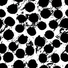 Circle Abstract Pattern.dotted Seamless texture.Halftone vector background.Polka Dots 