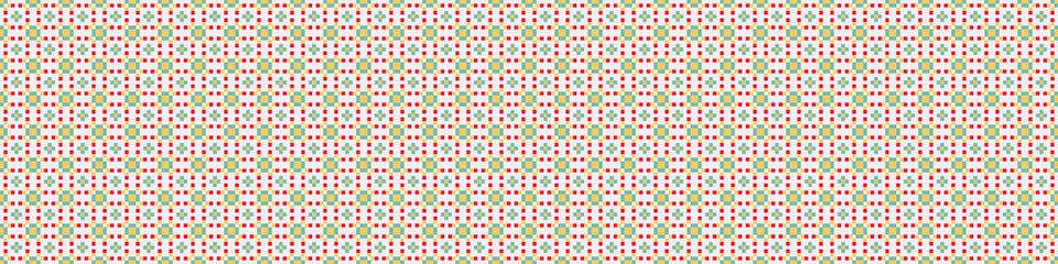 Abstract Cross Pattern Dots Logo generative computational art illustration