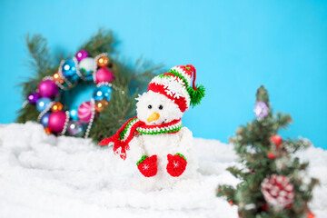 lovely Christmas handmade snowman