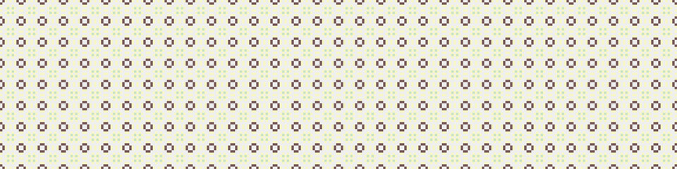 Naklejka premium Abstract Cross Pattern Dots Logo generative computational art illustration