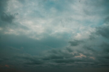 Obraz premium Abstract sky details with the clouds