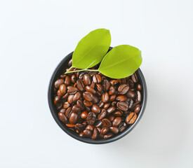 Obraz premium Roasted coffee beans