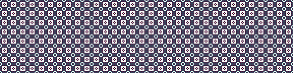 Abstract Cross Pattern Dots Logo generative computational art illustration