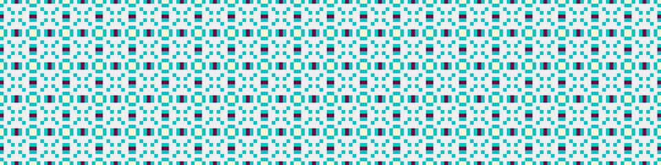 Abstract Cross Pattern Dots Logo generative computational art illustration