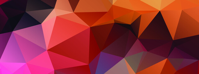Abstract Color Polygon Background Design, Abstract Geometric Origami Style With Gradient. Presentation,Website, Backdrop, Cover,Banner,Pattern Template