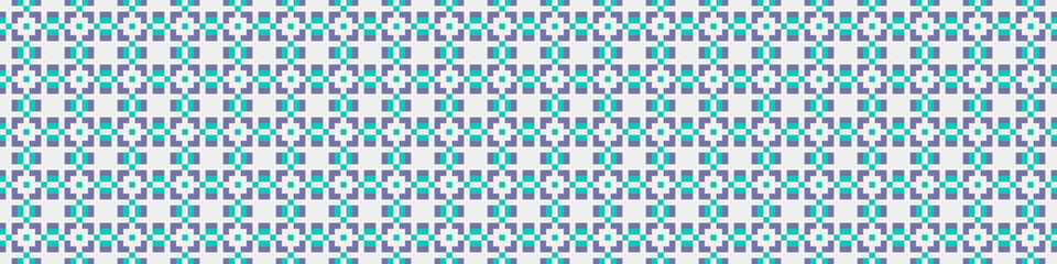 Abstract Cross Pattern Dots Logo generative computational art illustration