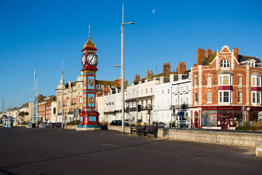 Weymouth Jubilee Clock in Summer