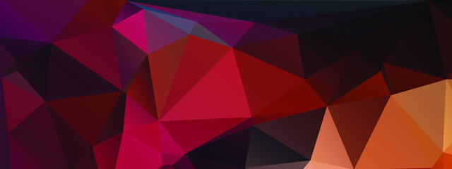 Abstract Color Polygon Background Design, Abstract Geometric Origami Style With Gradient. Presentation,Website, Backdrop, Cover,Banner,Pattern Template