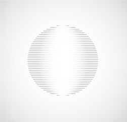 Minimalistic geometric design for logo black and white color. Si