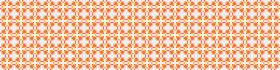 Abstract Cross Pattern Dots Logo generative computational art illustration