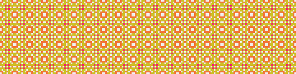 Abstract Cross Pattern Dots Logo generative computational art illustration