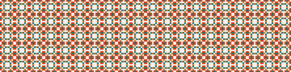 Abstract Cross Pattern Dots Logo generative computational art illustration