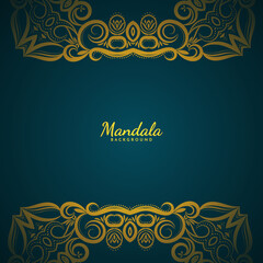 beautiful mandala design decorative background