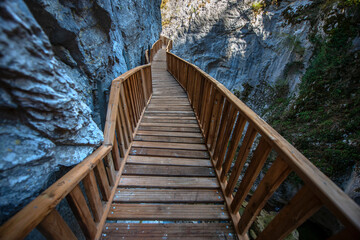Fototapeta premium Horma Canyon, Kure Mountains National Park. Kastamonu, Turkey.
