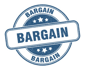 bargain stamp. bargain label. round grunge sign