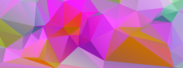 Abstract Color Polygon Background Design, Abstract Geometric Origami Style With Gradient. Presentation,Website, Backdrop, Cover,Banner,Pattern Template