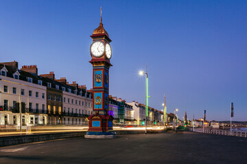 Fototapeta na wymiar Weymouth Jubilee Clock