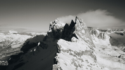 winter mountain landscape