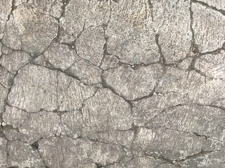 ld dark grey concrete cracked stone cement wall for background