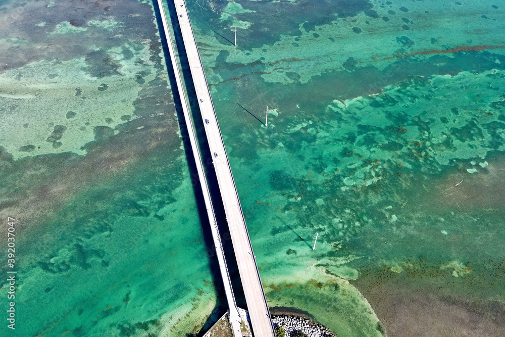 Canvas Prints The road over Florida Keys to Key West