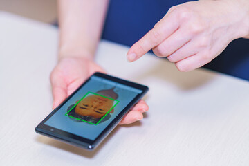 顔認証　セキュリティ　eKYC　DX【認証のデジタル化のイメージ】