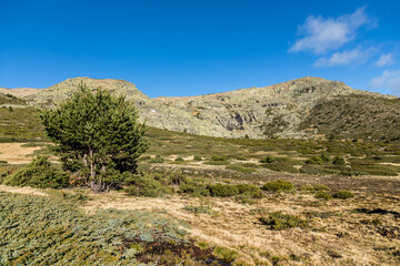 Peñalara Glacier Circus and the Peñalara Glacial Lagoons, in Madrid's Sierra de Guadarrama.