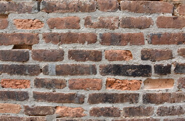 Fototapeta premium Vintage red brick wall texture